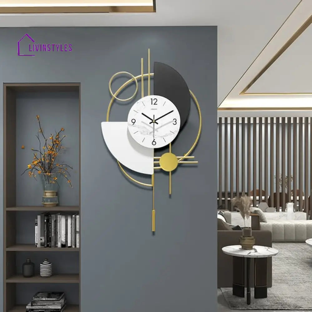 Ekaveer Metal Wall Clock