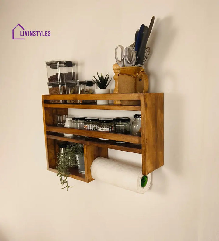 Eleanor Wooden Kitchen Storage Rack