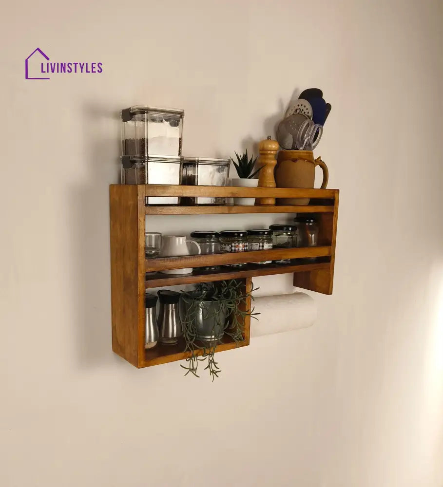 Eleanor Wooden Kitchen Storage Rack