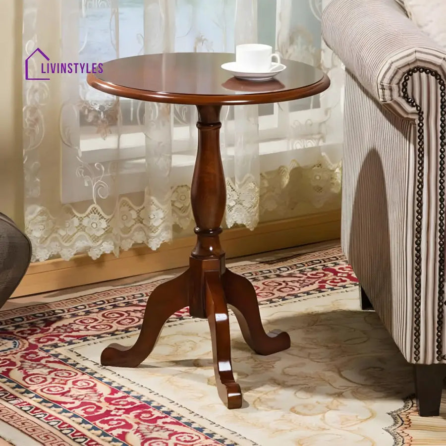 Elizabeth Wooden Side Table for Living Room