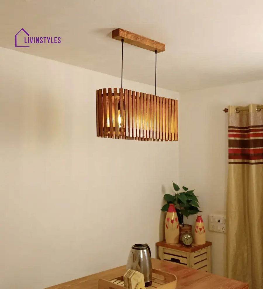 Elora 24 Centrum Wooden 2 Series Hanging Lamp Lamps