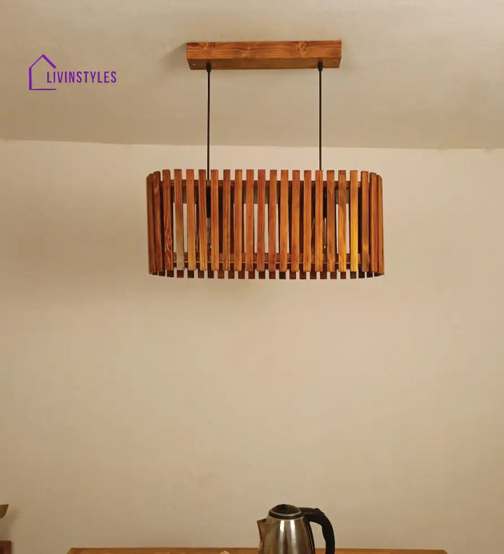 Elora 24 Centrum Wooden 2 Series Hanging Lamp Lamps