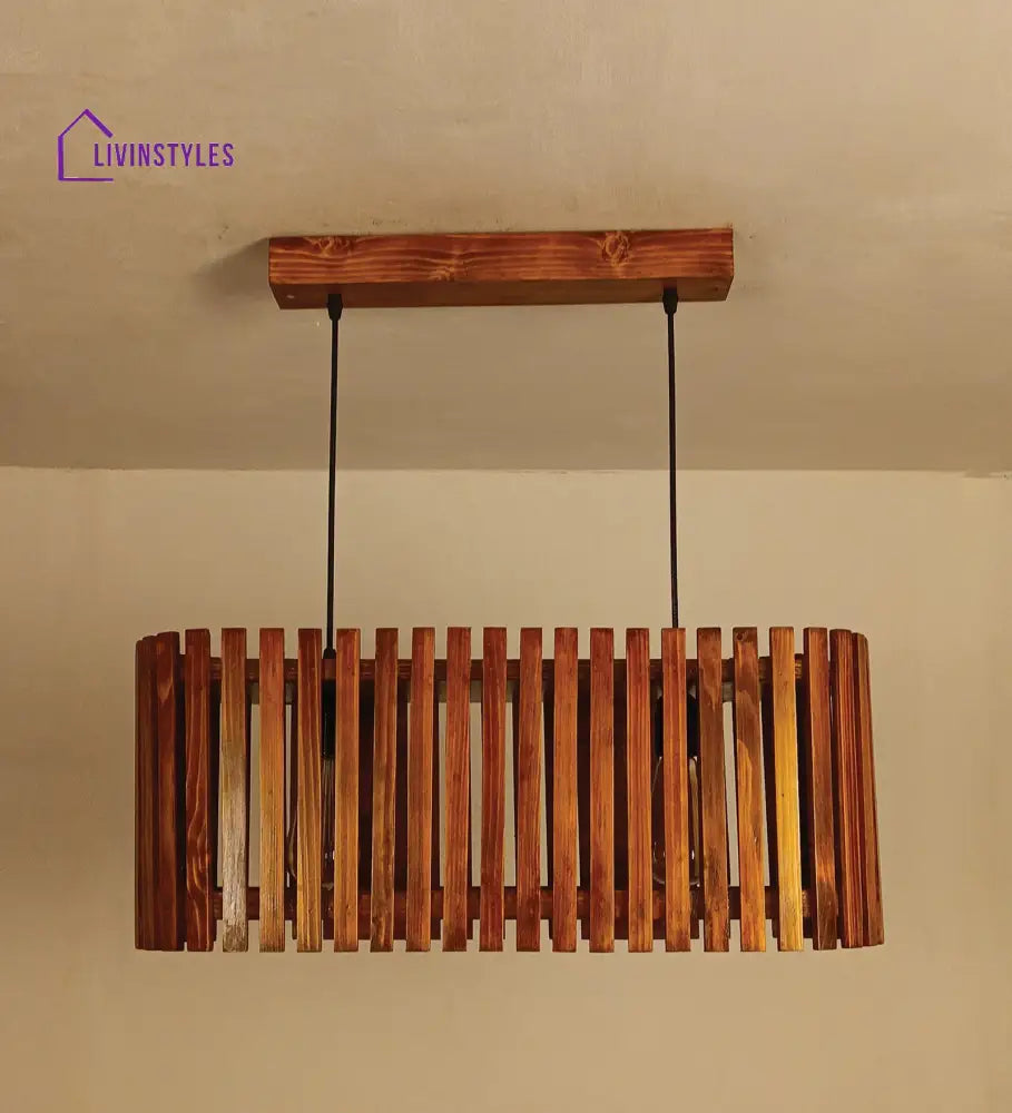 Elora 24 Centrum Wooden 2 Series Hanging Lamp Lamps