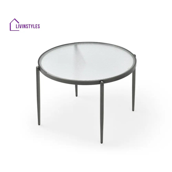 Ember Stainless Steel Coffee Table For Living Room