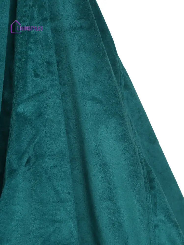 Emerald Solid Velvet Xxl Bean Bag Cover