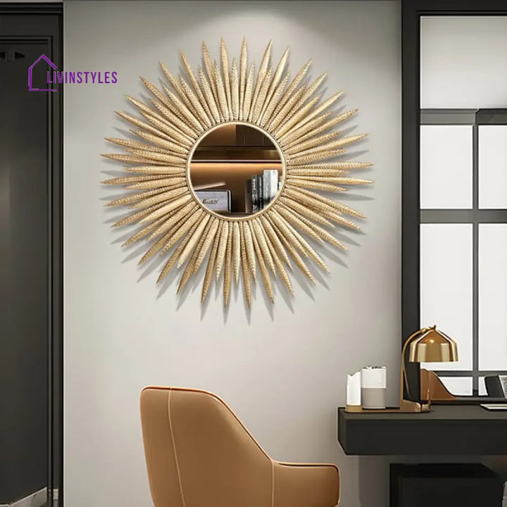 Erica Metal Wall Mirror