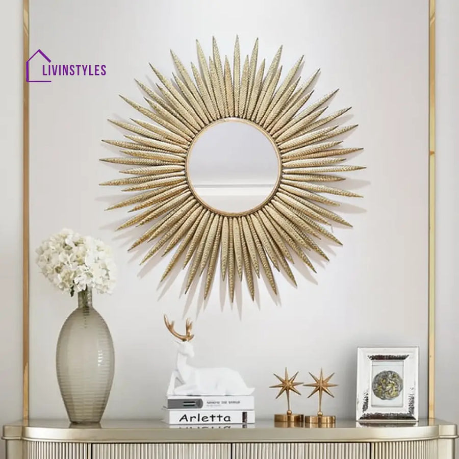 Erica Metal Wall Mirror