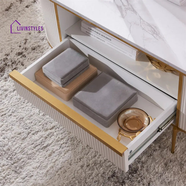 Esha Metal Coffee Table For Living Room