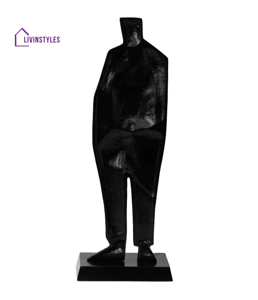 Ethan - The Dreamer Sculpture Black