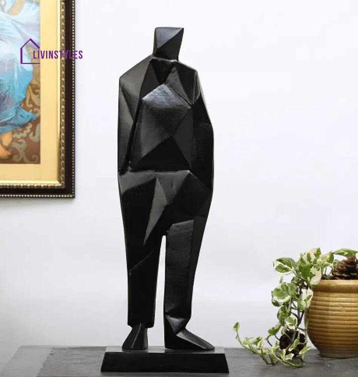 Ethan - The Dreamer Sculpture Black