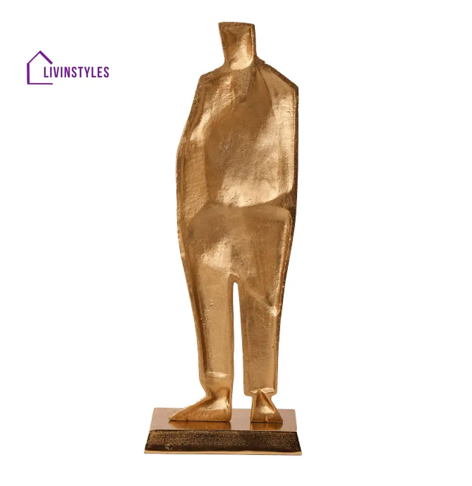 Ethan - The Dreamer Sculpture Gold