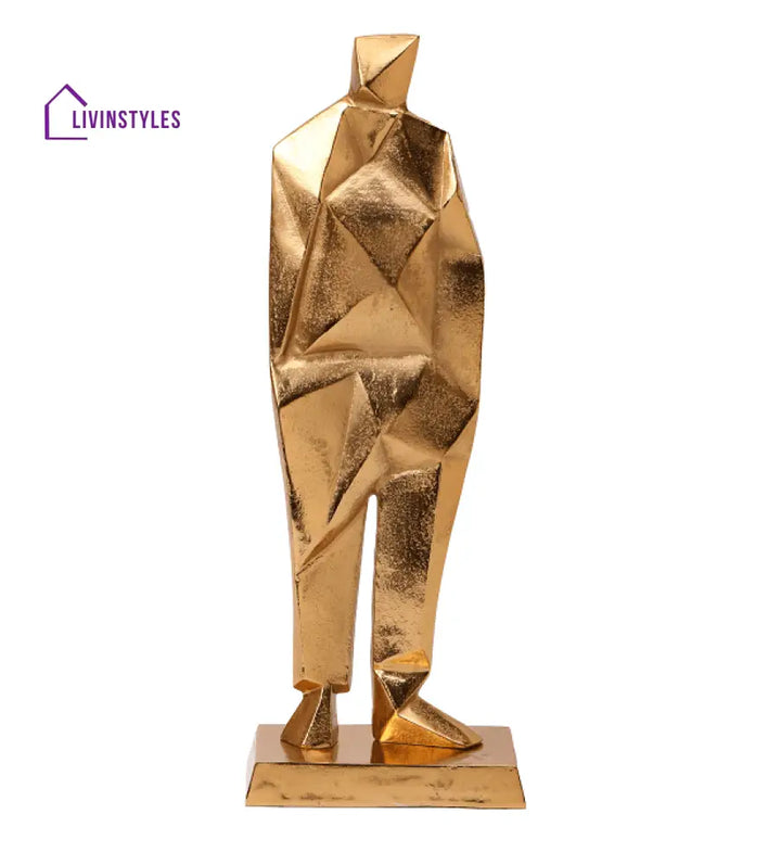 Ethan - The Dreamer Sculpture Gold