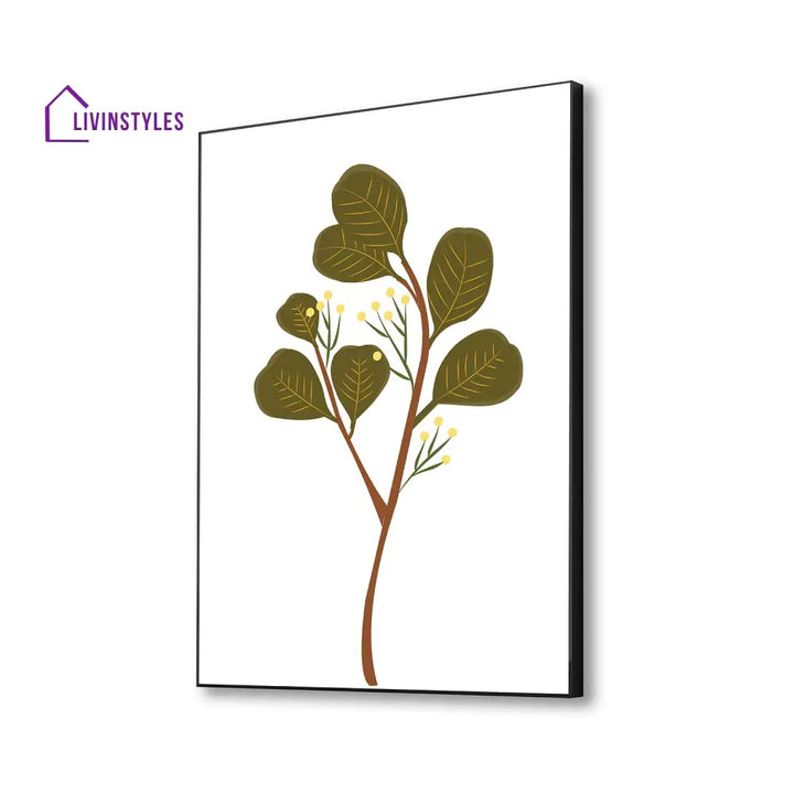 Exquisite Botanical Art Print: Captivating Canvas Wall Wainting Painting