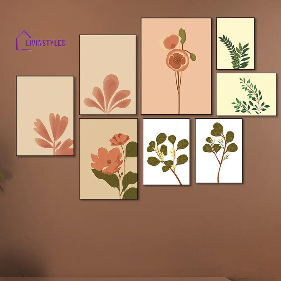 Exquisite Botanical Art Print: Captivating Canvas Wall Wainting Painting