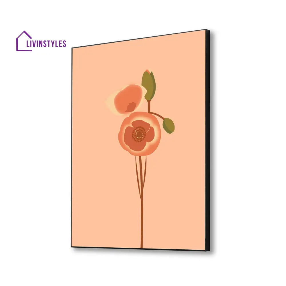 Exquisite Botanical Art Print: Captivating Canvas Wall Wainting Painting