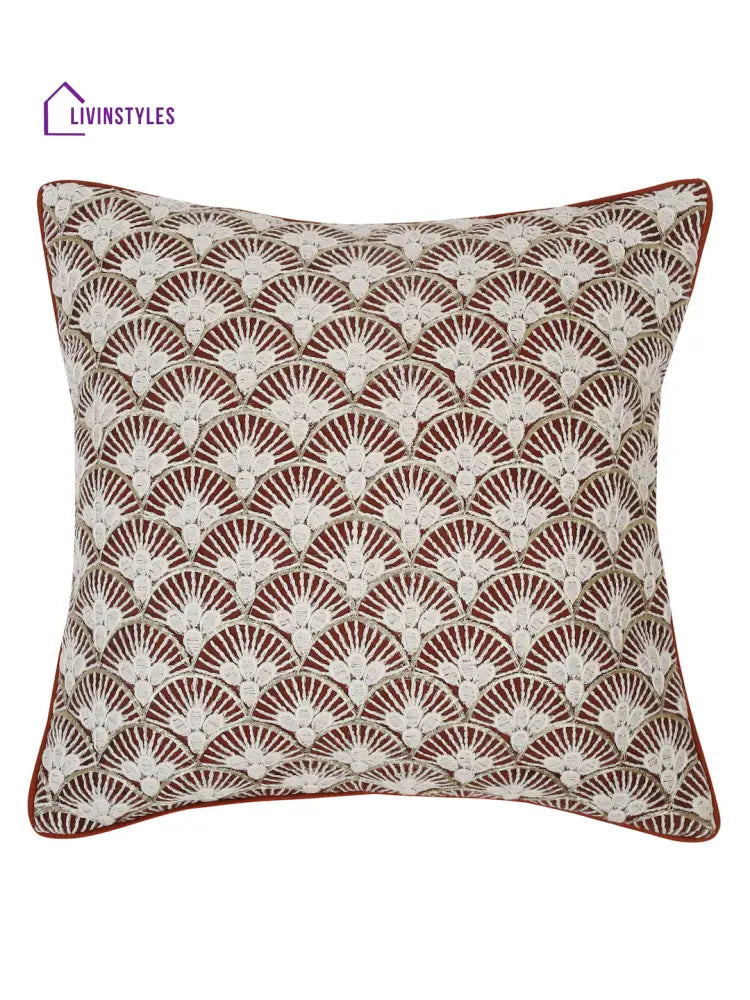 Eyda Set Of 2 Embroidered Cushion Covers