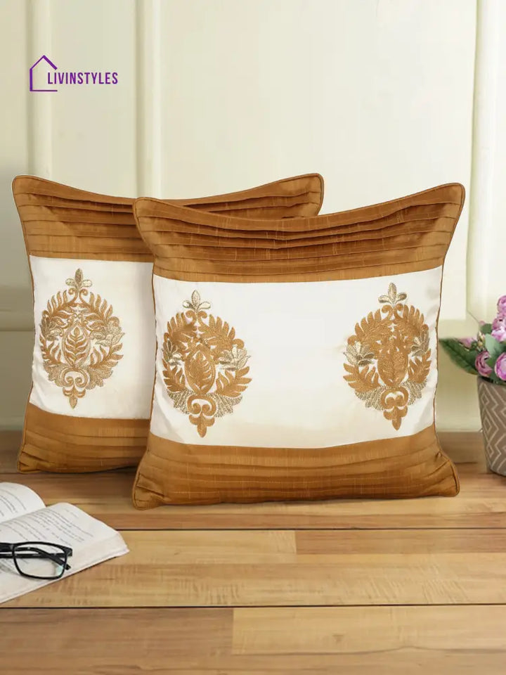 Eyda Set Of 2 Ethnic Motif Cushion Covers