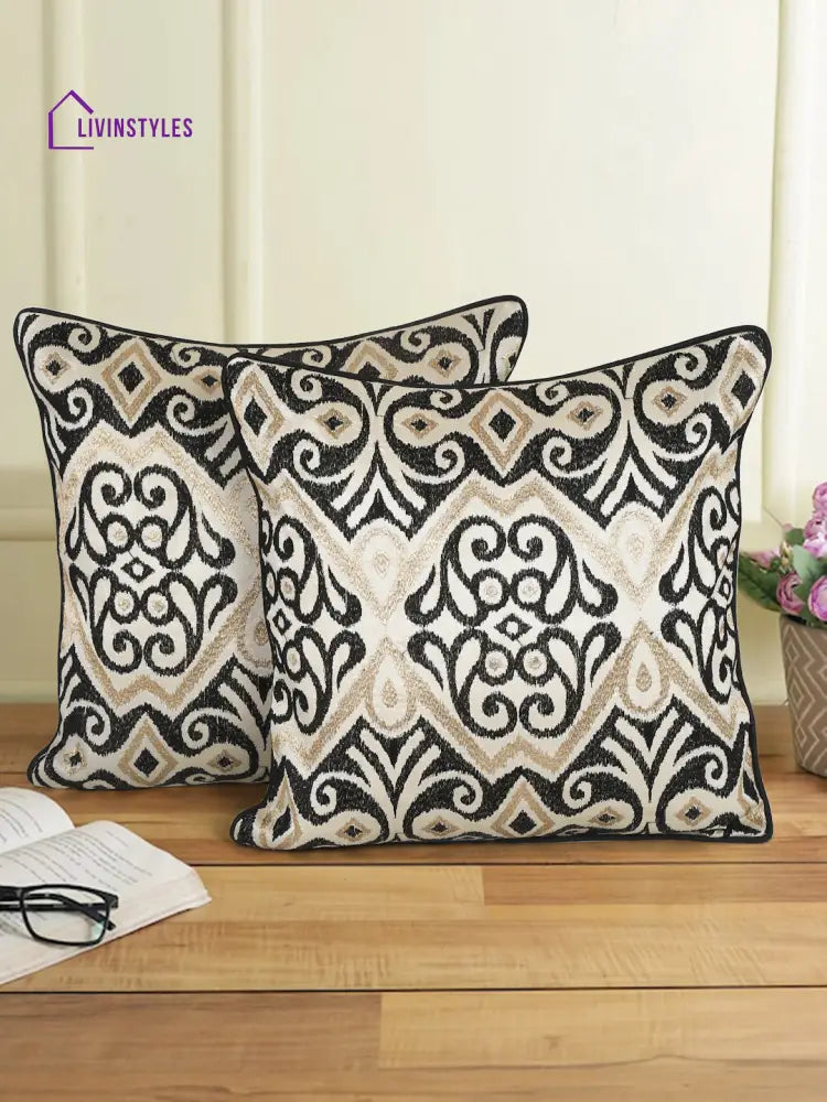 Eyda Set Of 2 Ethnic Motif Cushion Covers