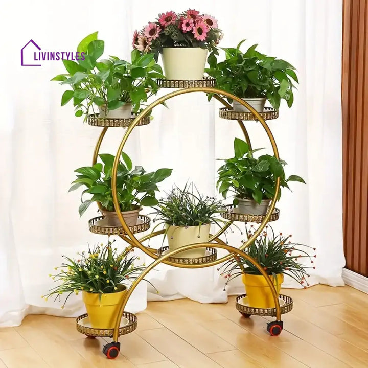 Farhan Metal Plant Stand For Balcony