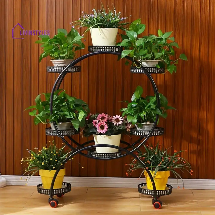 Farhan Metal Plant Stand For Balcony