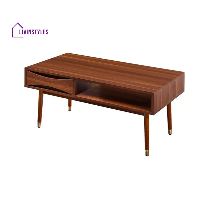 Fedorina Solid Wood Coffee Table for Living Room