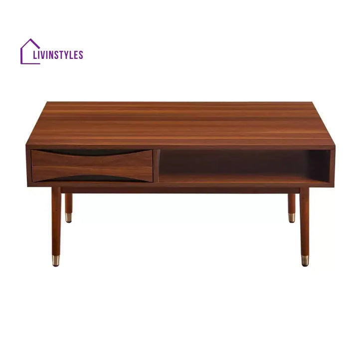 Fedorina Solid Wood Coffee Table for Living Room