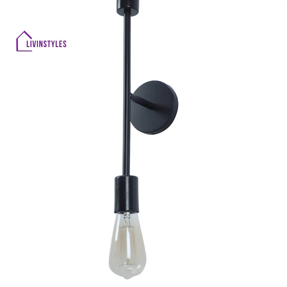 Filo Black Metal Wall Light By Ss Lightings Lamp