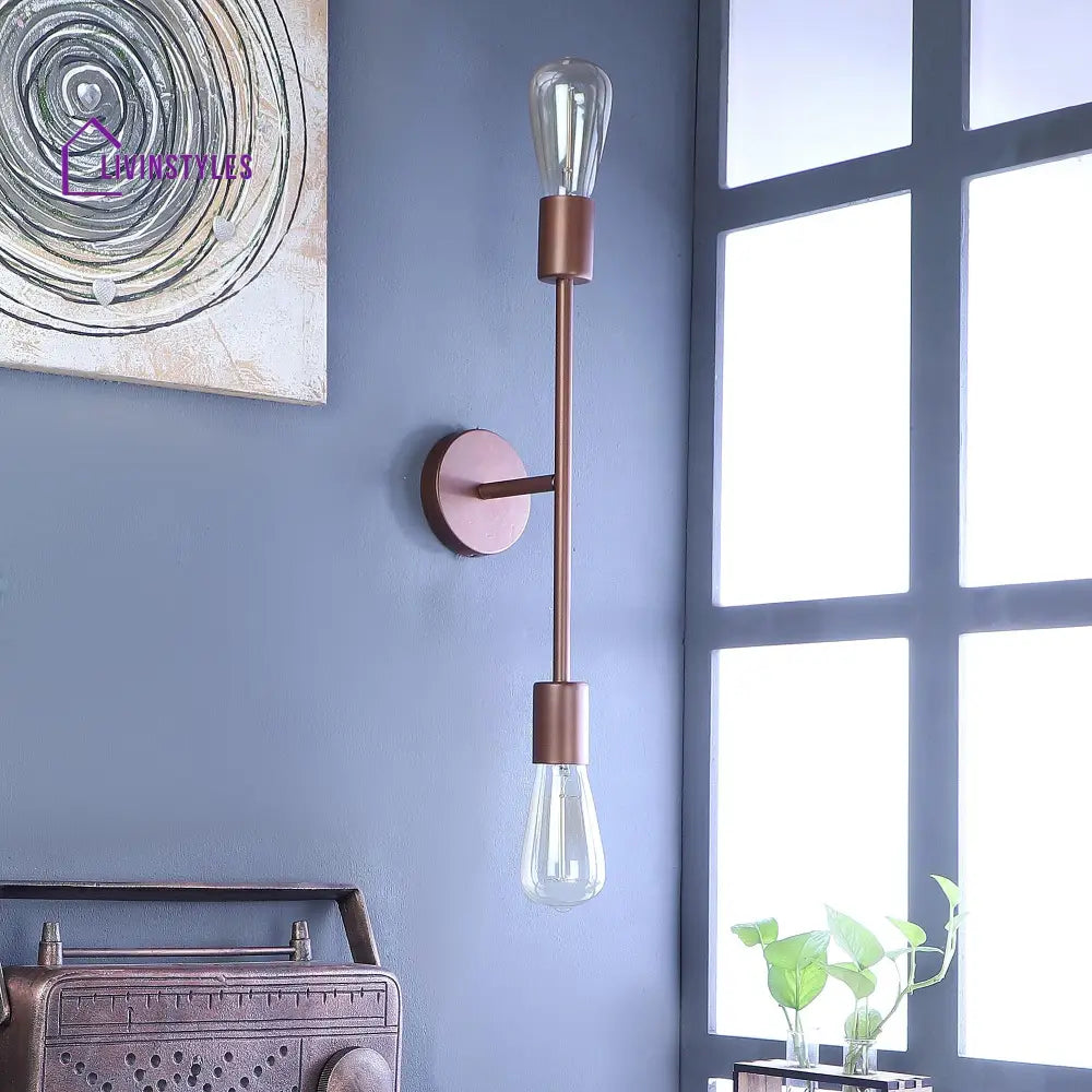 Filo Copper Metal Wall Light By Ss Lightings Lamp