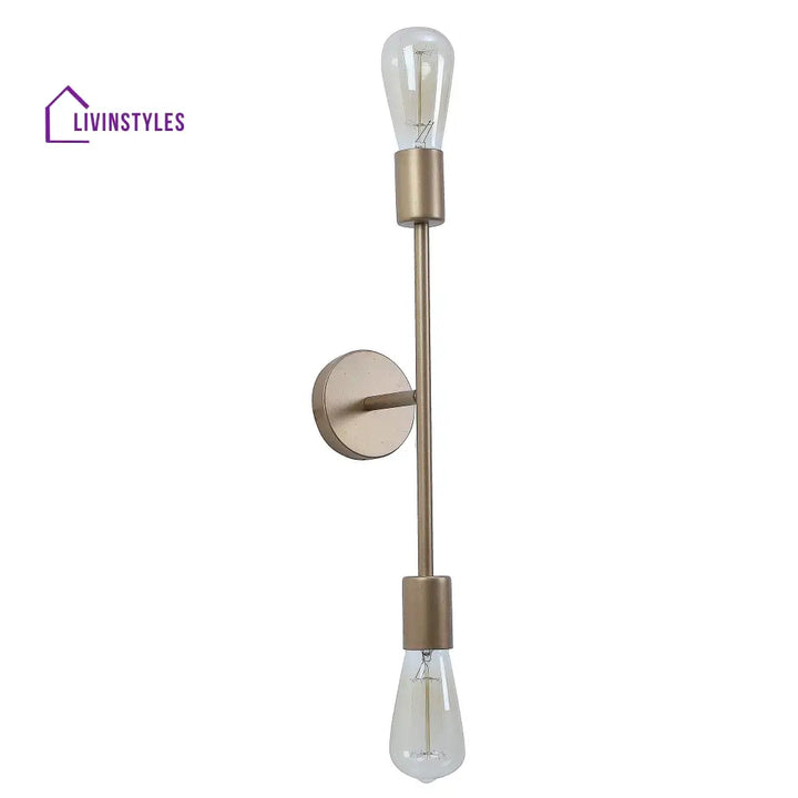 Filo Gold Metal Wall Light By Ss Lightings Lamp