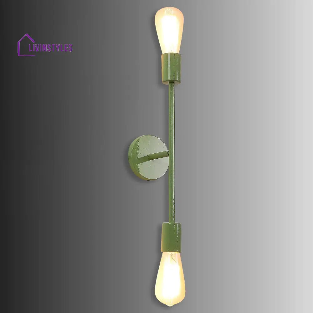 Filo Green Metal Wall Light By Ss Lightings Lamp