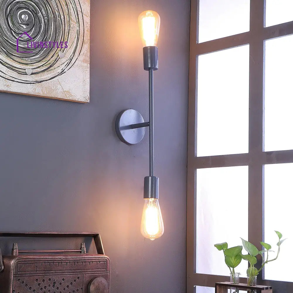 Filo Grey Metal Wall Light By Ss Lightings Lamp