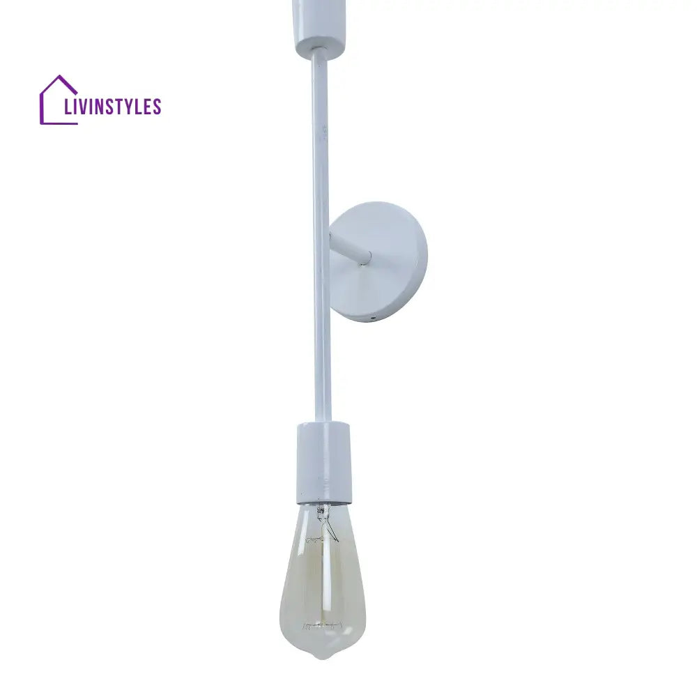 Filo White Metal Wall Light By Ss Lightings Lamp