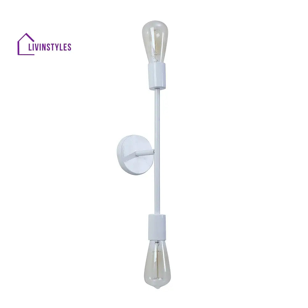 Filo White Metal Wall Light By Ss Lightings Lamp