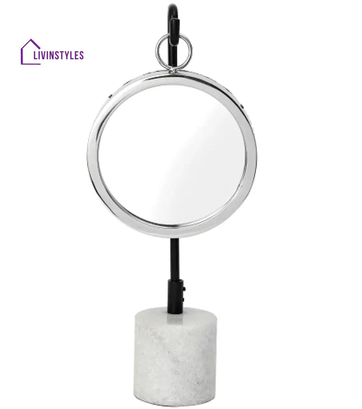 Floating Marble Mirror