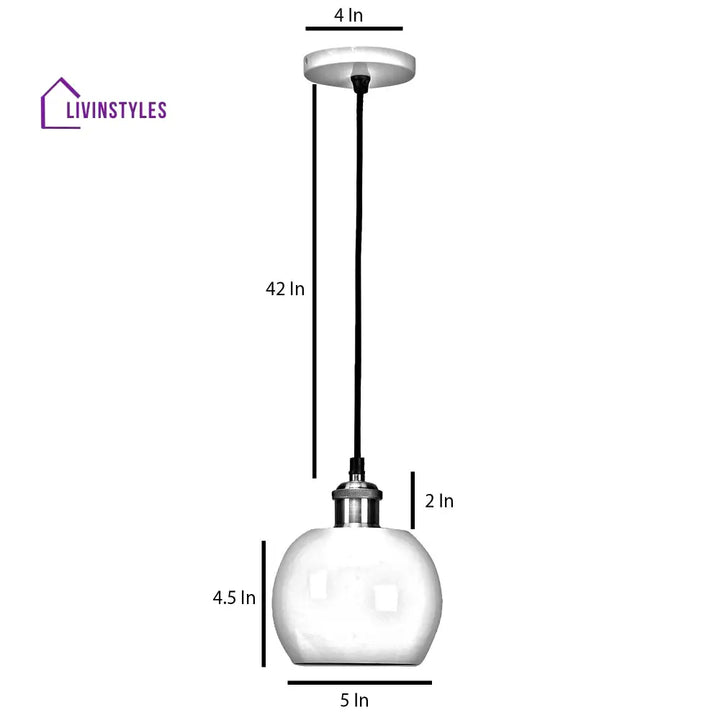 Formul White Metal Hanging Light By Ss Lightings Lamp