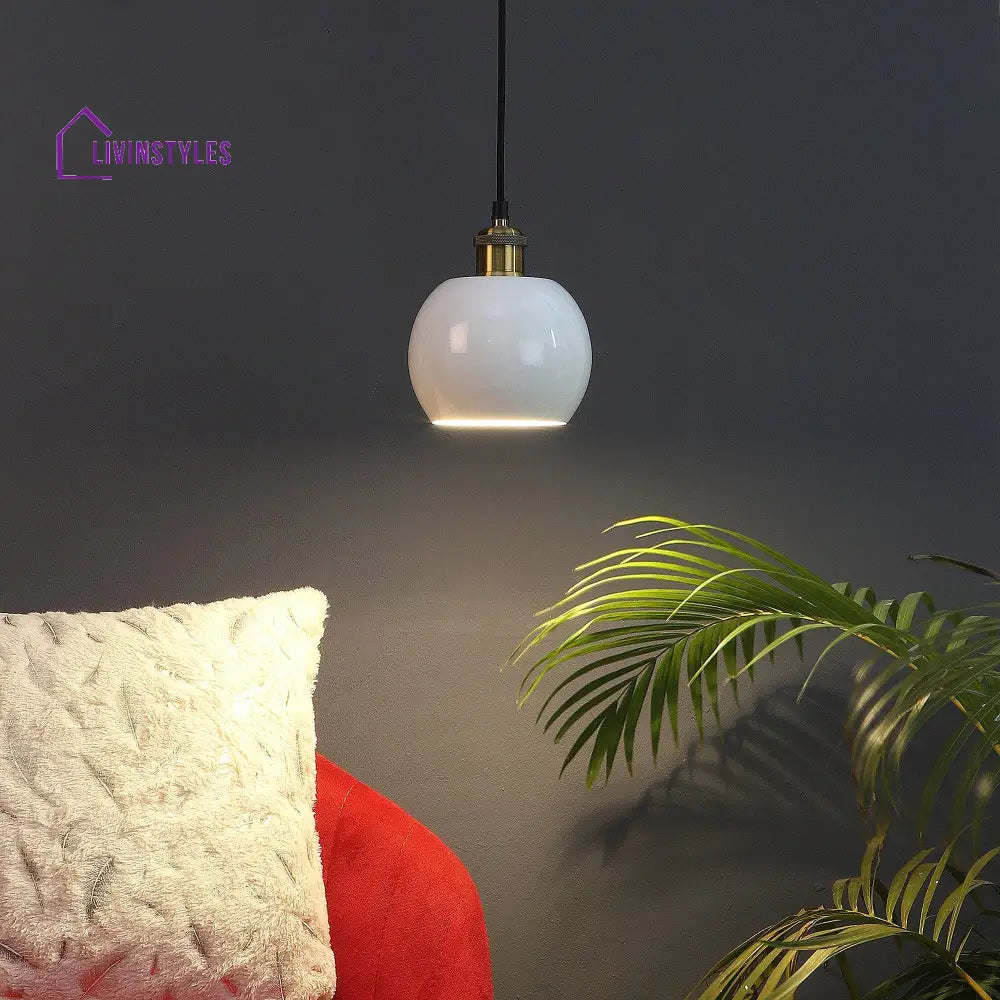 Formul White Metal Hanging Light By Ss Lightings Lamp