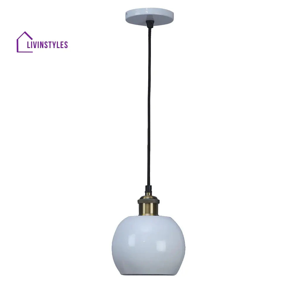 Formul White Metal Hanging Light By Ss Lightings Lamp