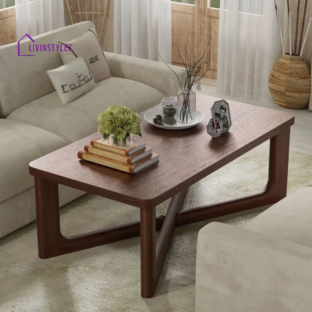 Gaurav Solid Wood Coffee Table For Living Room