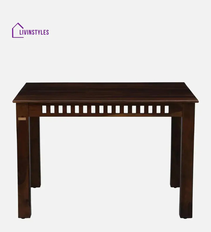 Gavriil Sheesham Wood 4 Seater Dining Set In Teak Finish Dinning Set