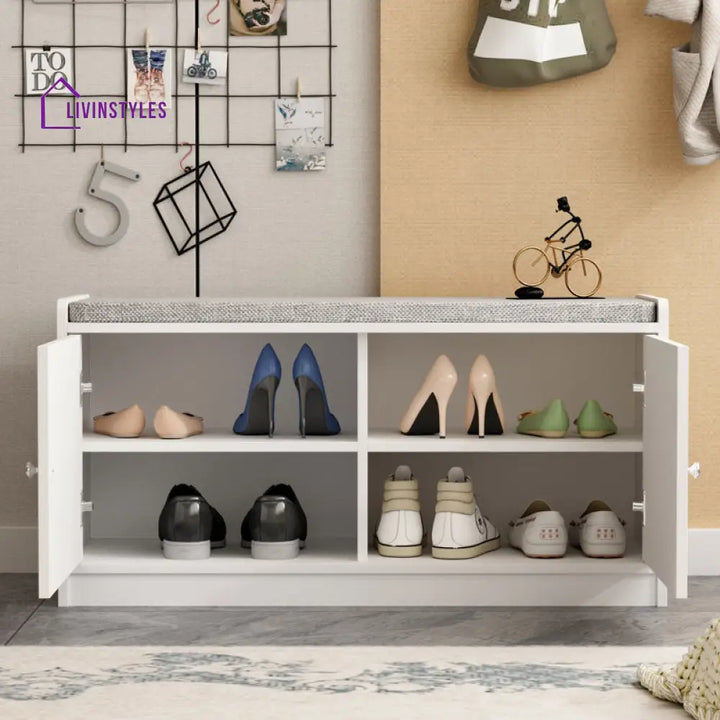 Gennadiy Solid Wood Shoe Rack