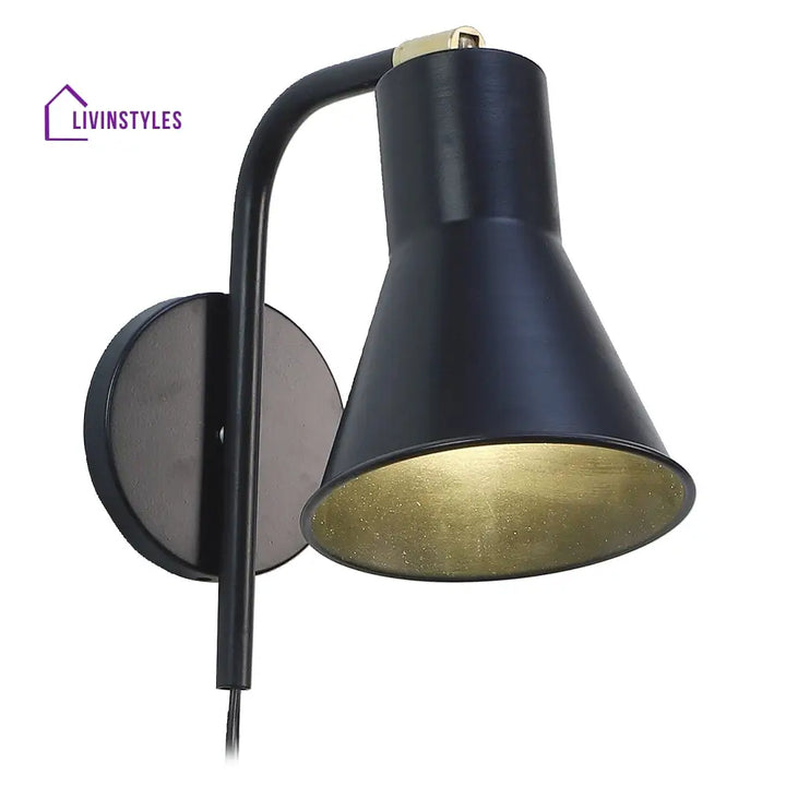 Gilbert Black Metal Wall Light By Ss Lightings Lamp