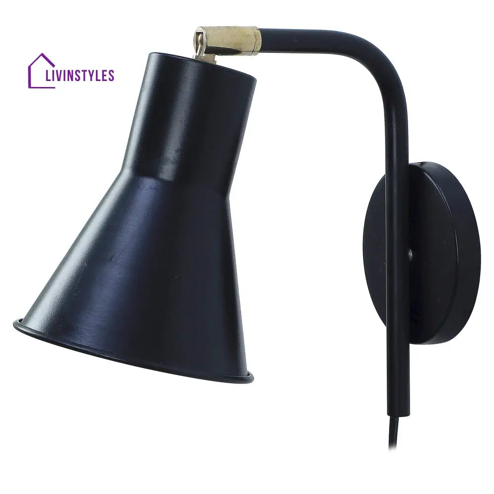 Gilbert Black Metal Wall Light By Ss Lightings Lamp