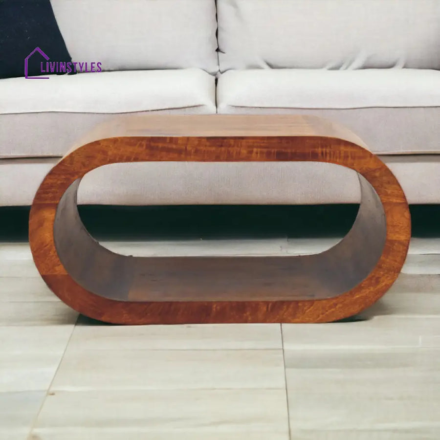 Girish Solid Wood Coffee Table For Living Room