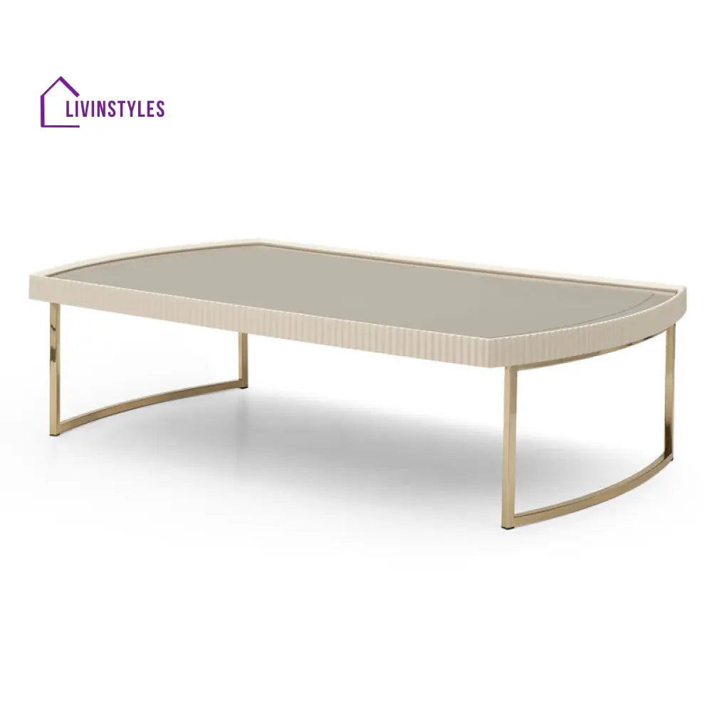 Glint Stainless Steel Coffee Table For Living Room