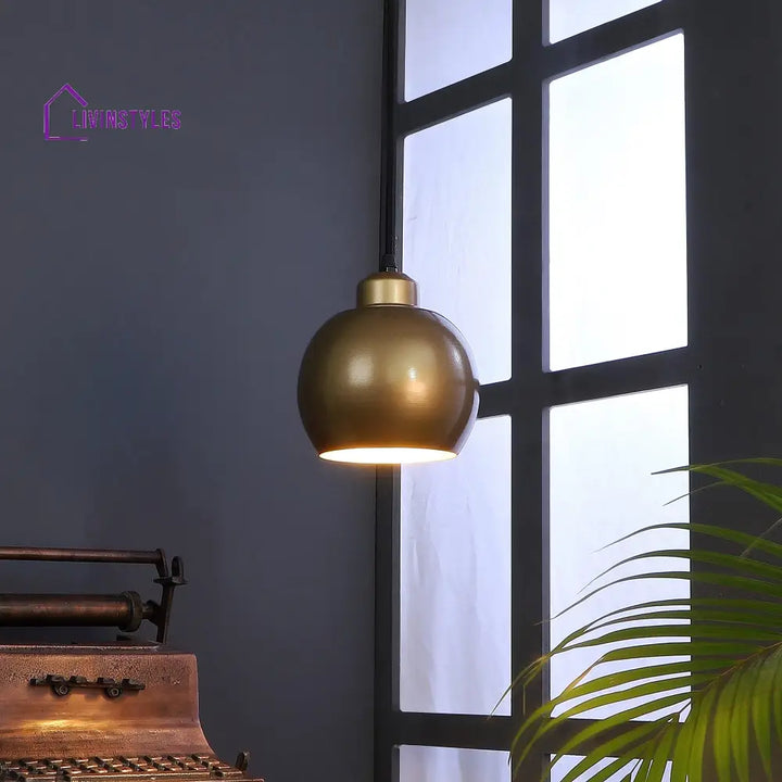 Gold Metal Hanging Light By Ss Lightings Lamp