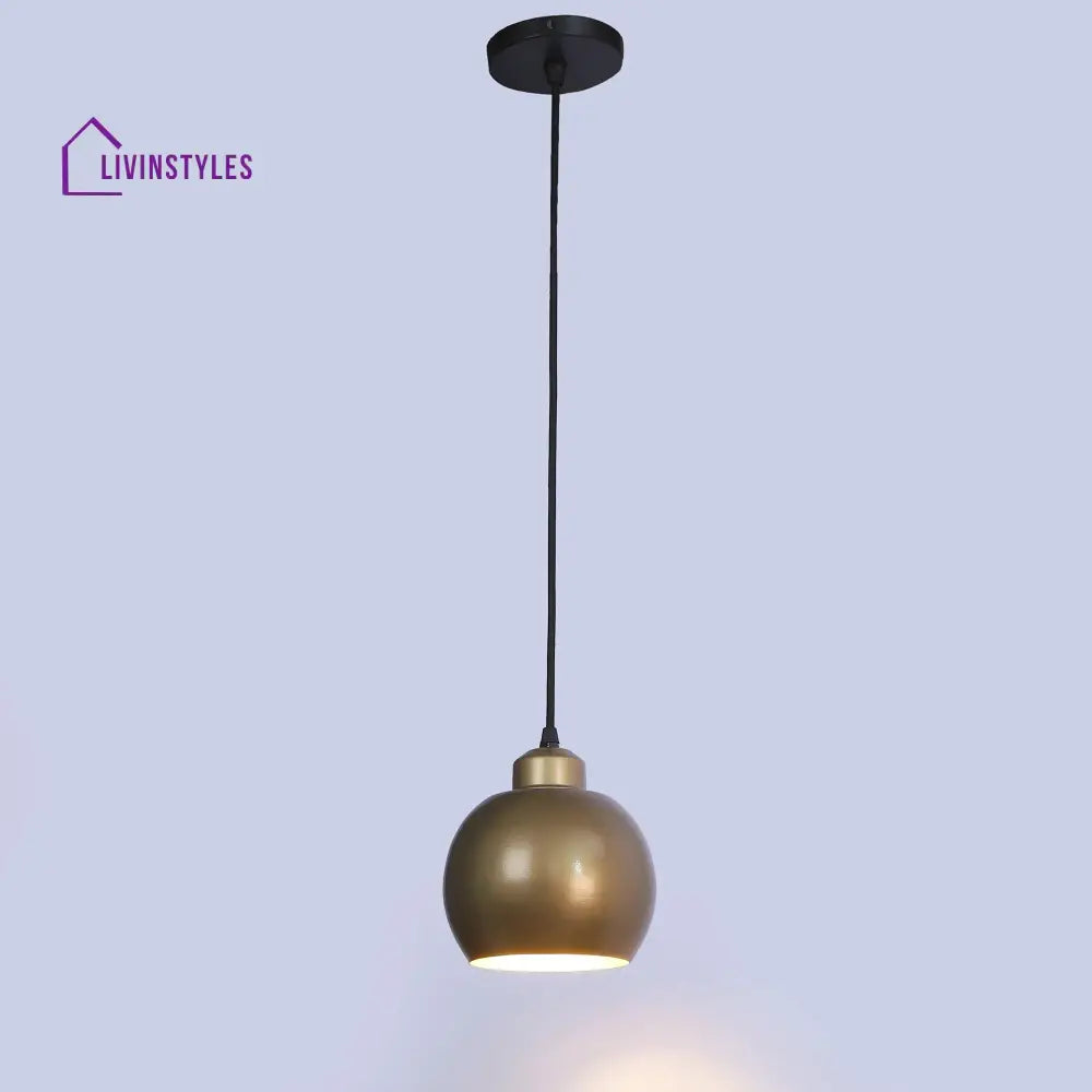 Gold Metal Hanging Light By Ss Lightings Lamp