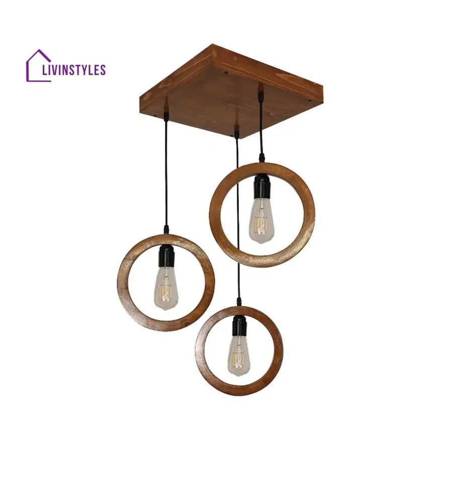 Halo Brown Cluster Hanging Lamp Lamps