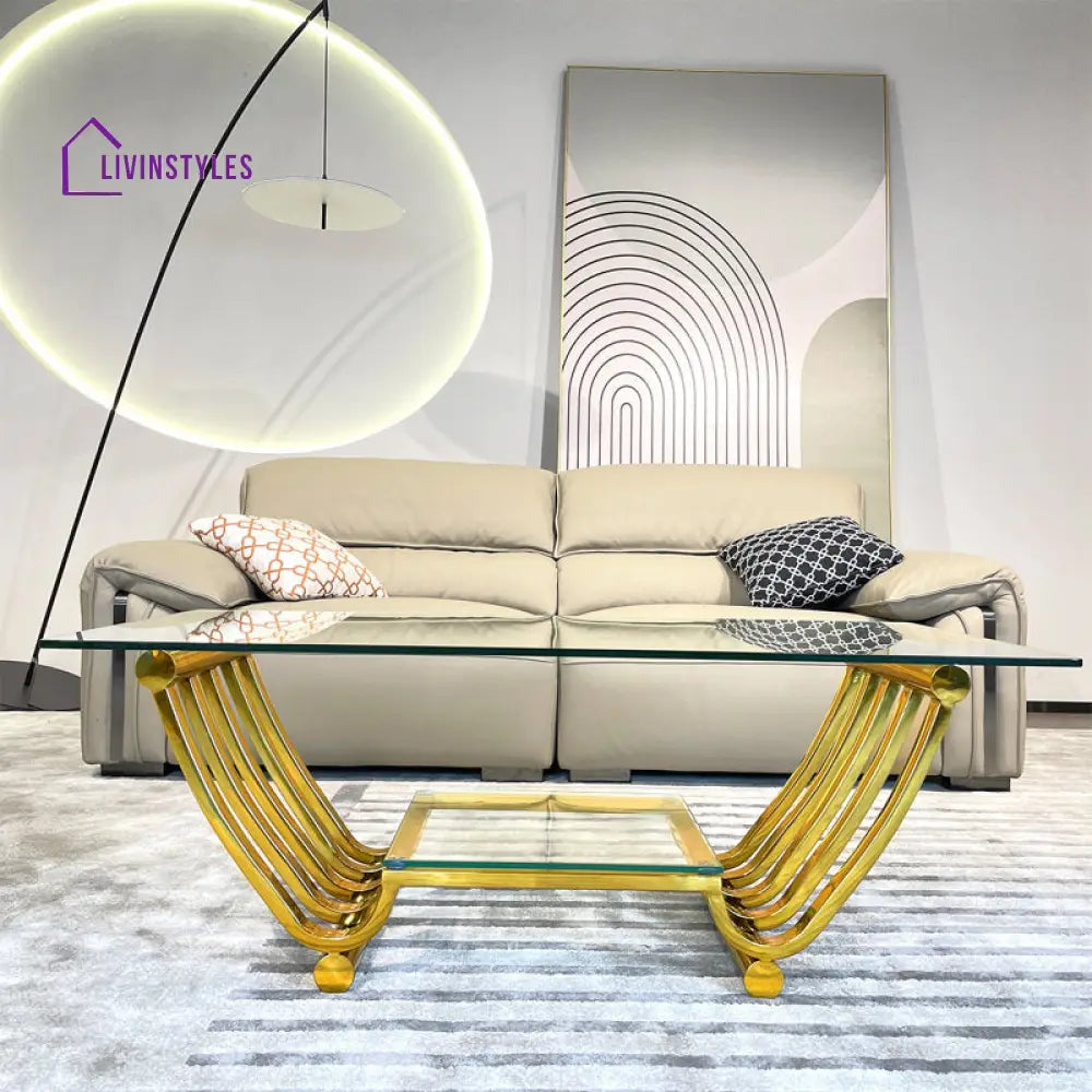 Harini Metal Coffee Table For Living Room