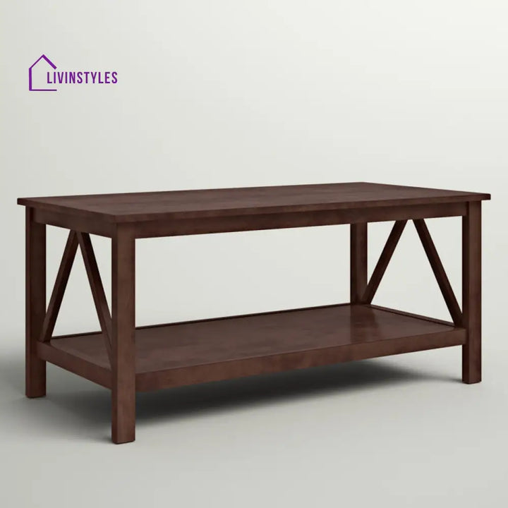 Harini Sheesham Wood Coffee Table For Living Room