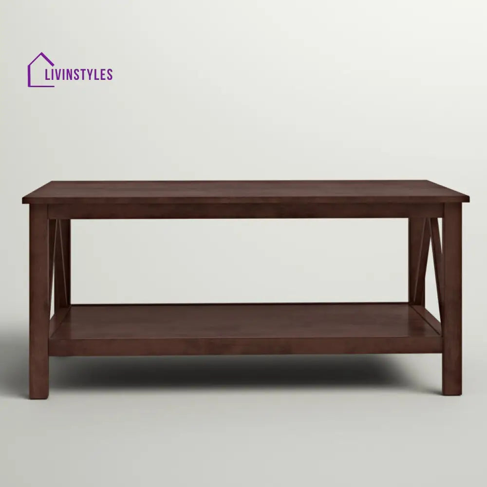 Harini Sheesham Wood Coffee Table For Living Room